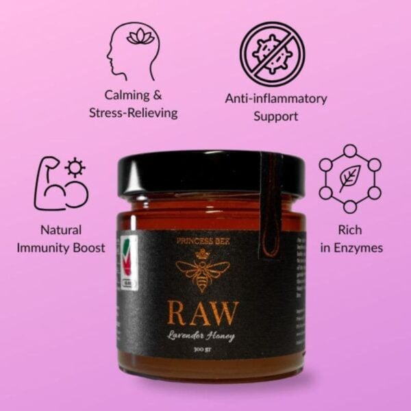 Raw Lavender Honey - Image 2