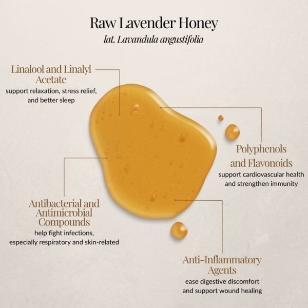 Raw Lavender Honey - Image 2