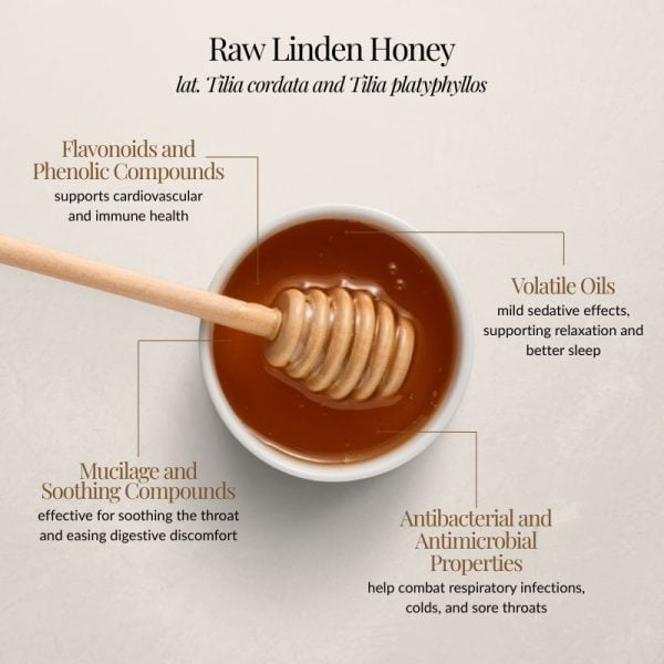 Raw Linden Honey - Image 2