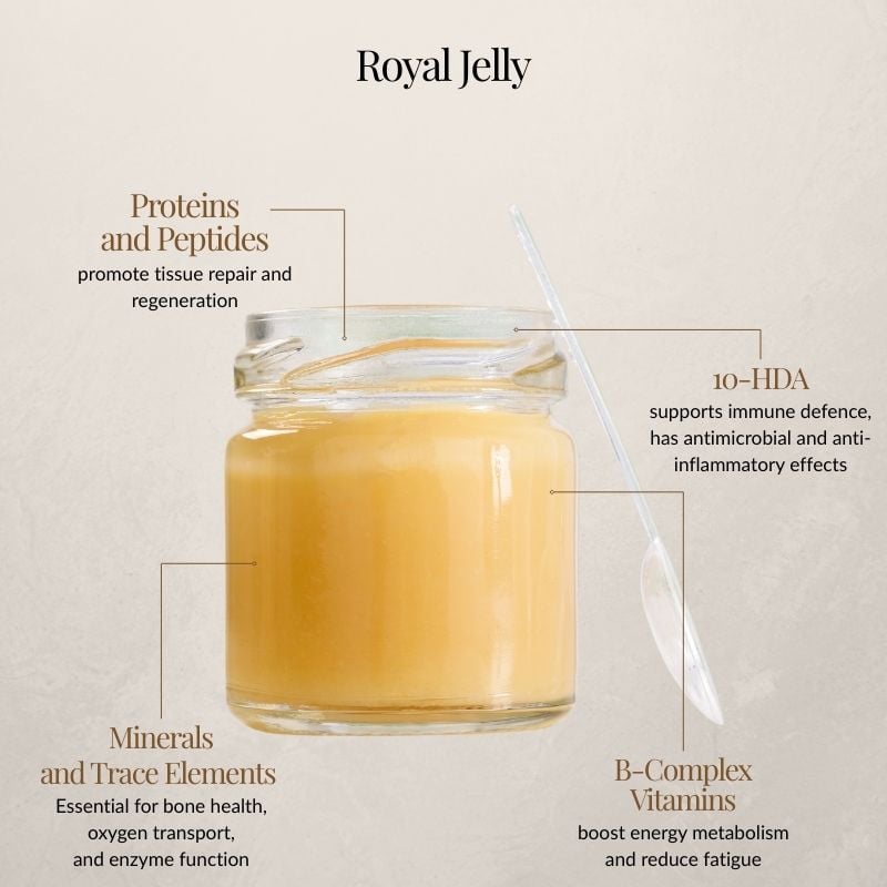 Raw Honey with Propolis, Bee Pollen and Royal Jelly - Image 5