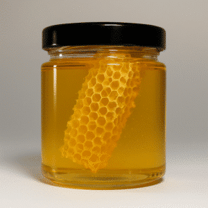 Raw Acacia Honey with Honeycomb