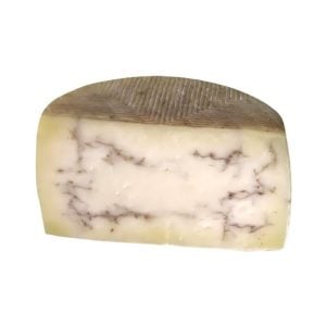 Hard cheese with truffles