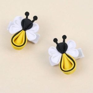 Cartoon Bee Decor, Hair Clips, Cute Bees