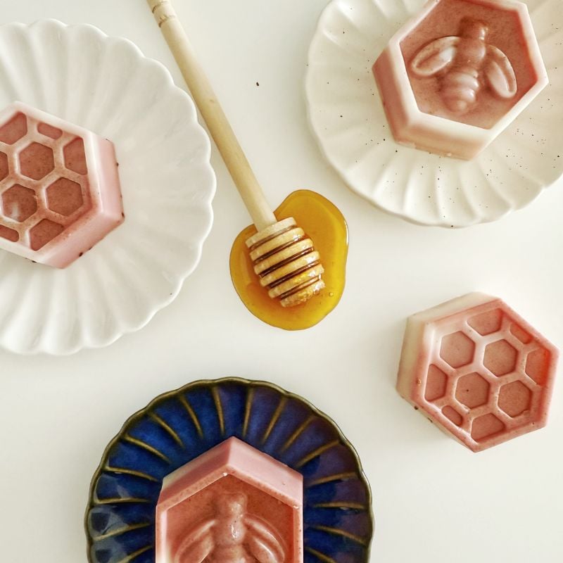 Handmade Soap Bars with Honey - Image 2