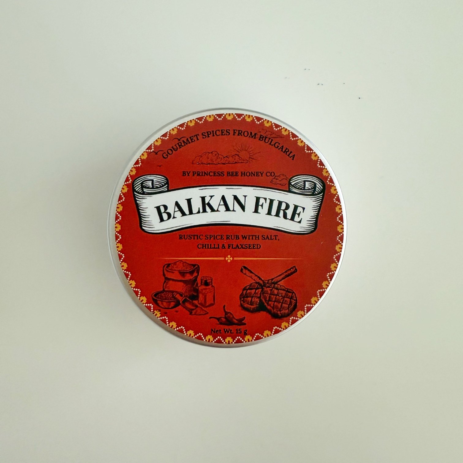 Balkan Fire Rub – Spicy Grill & Marinade Blend